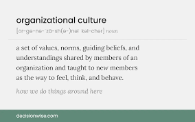 organization's culture