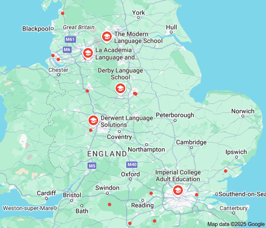 evening language courses near me
