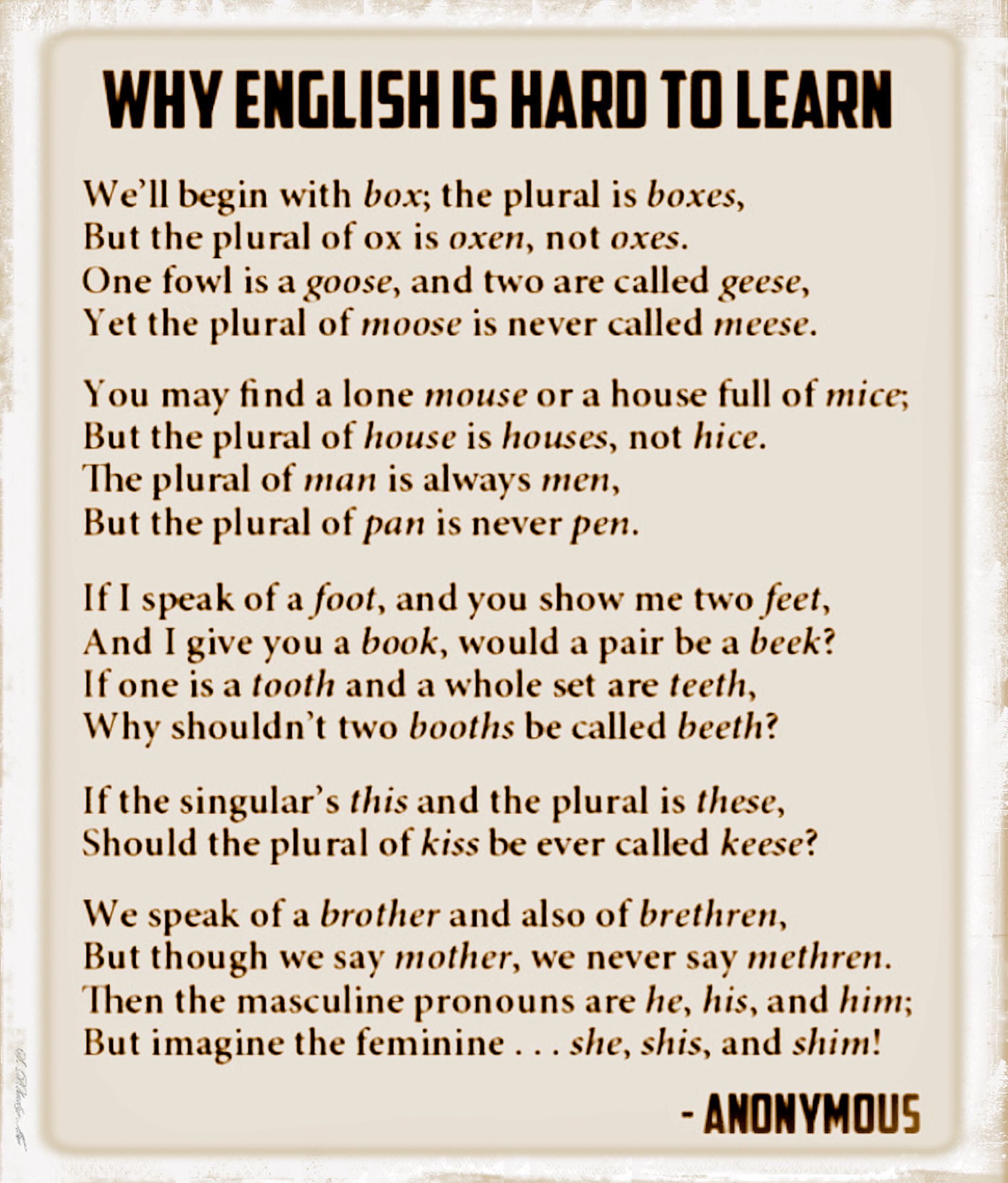 hardest language to learn in the world