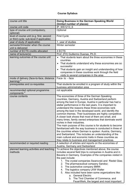 business german course