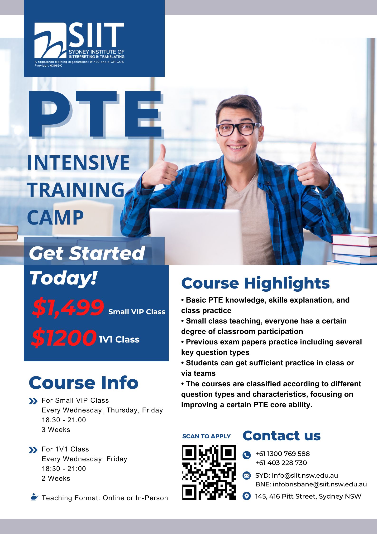 pte courses