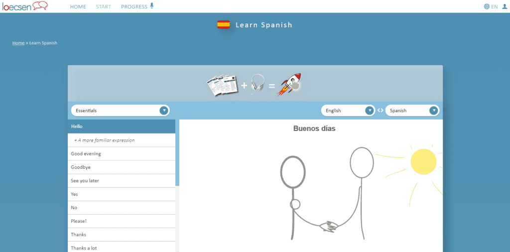 best online spanish course free